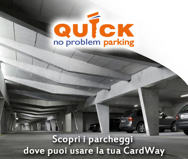 Scopri i parcheggi Quick No Problem Parking dove puoi usare la tua cardway